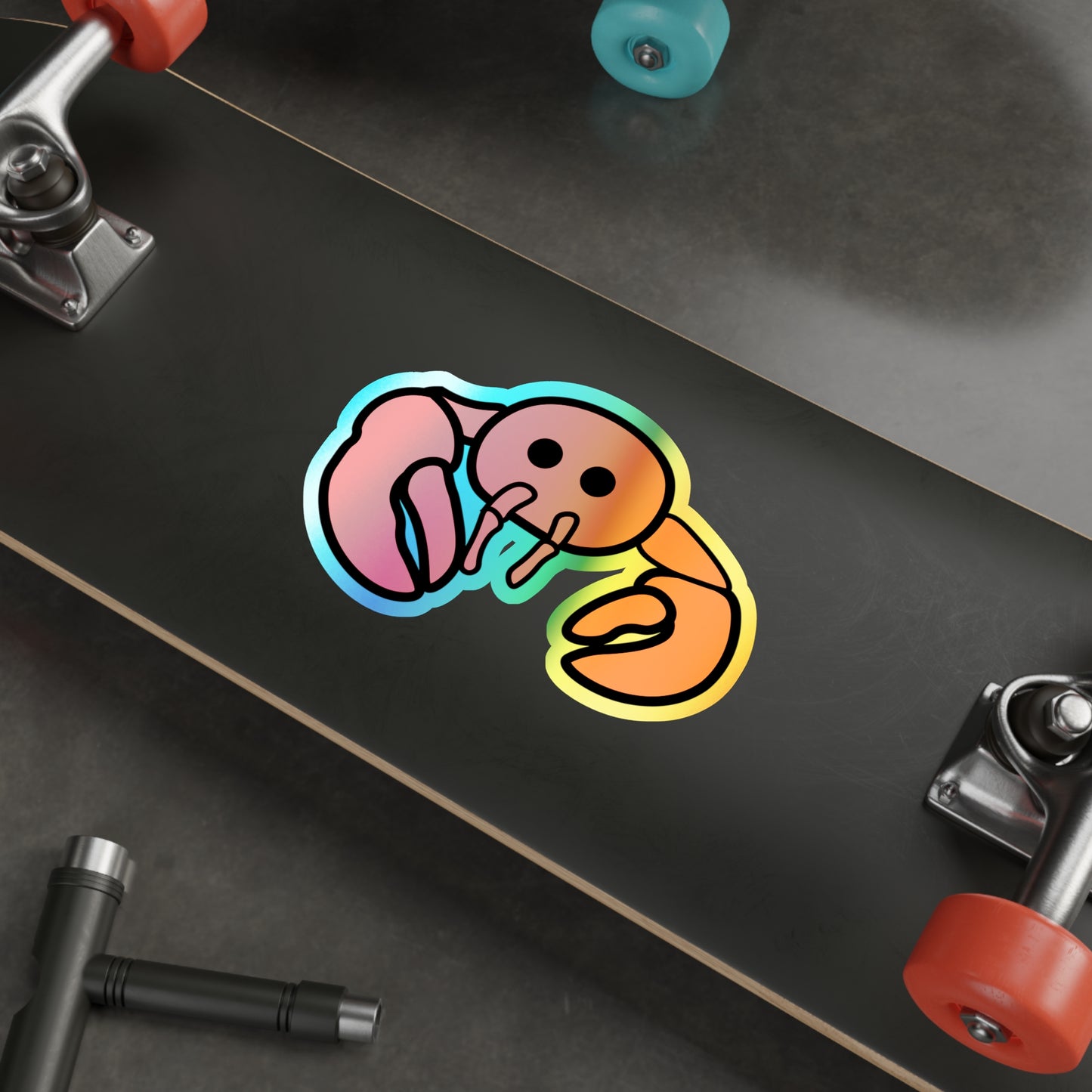 Lobster Sticker (Holographic)