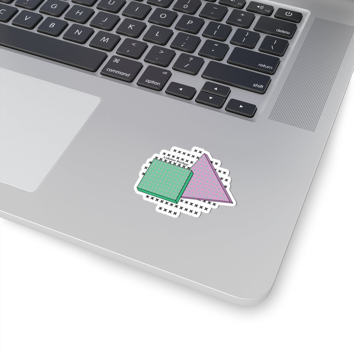 Xs and Shapes Sticker