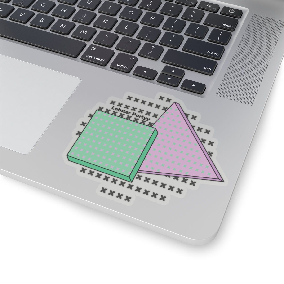 Xs and Shapes Sticker
