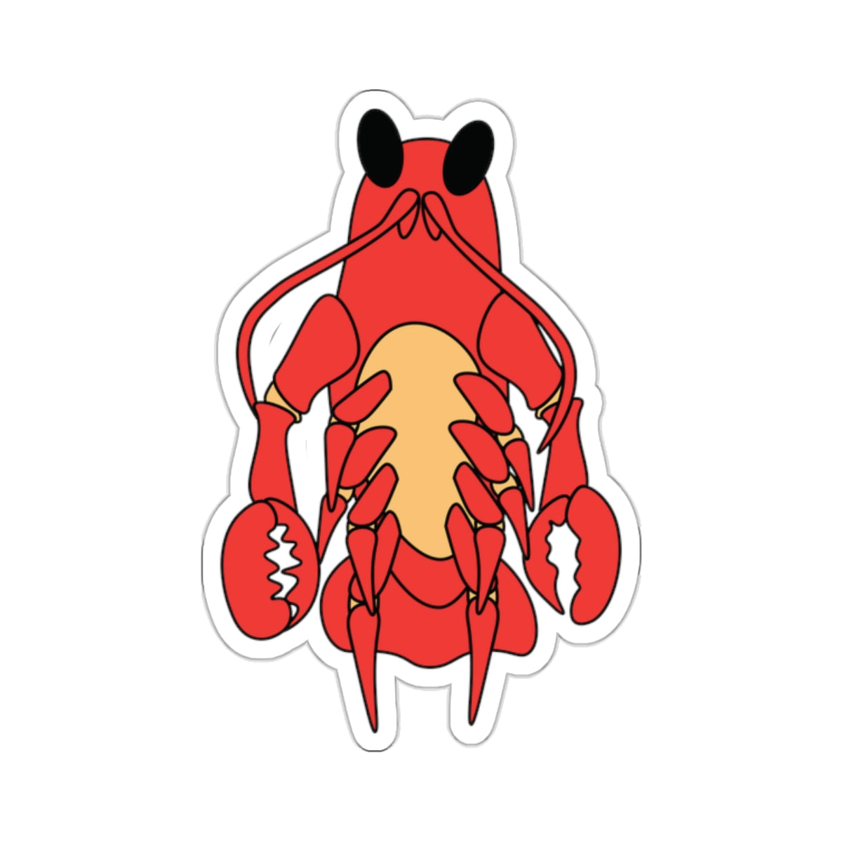 Claude the Lobster Sticker