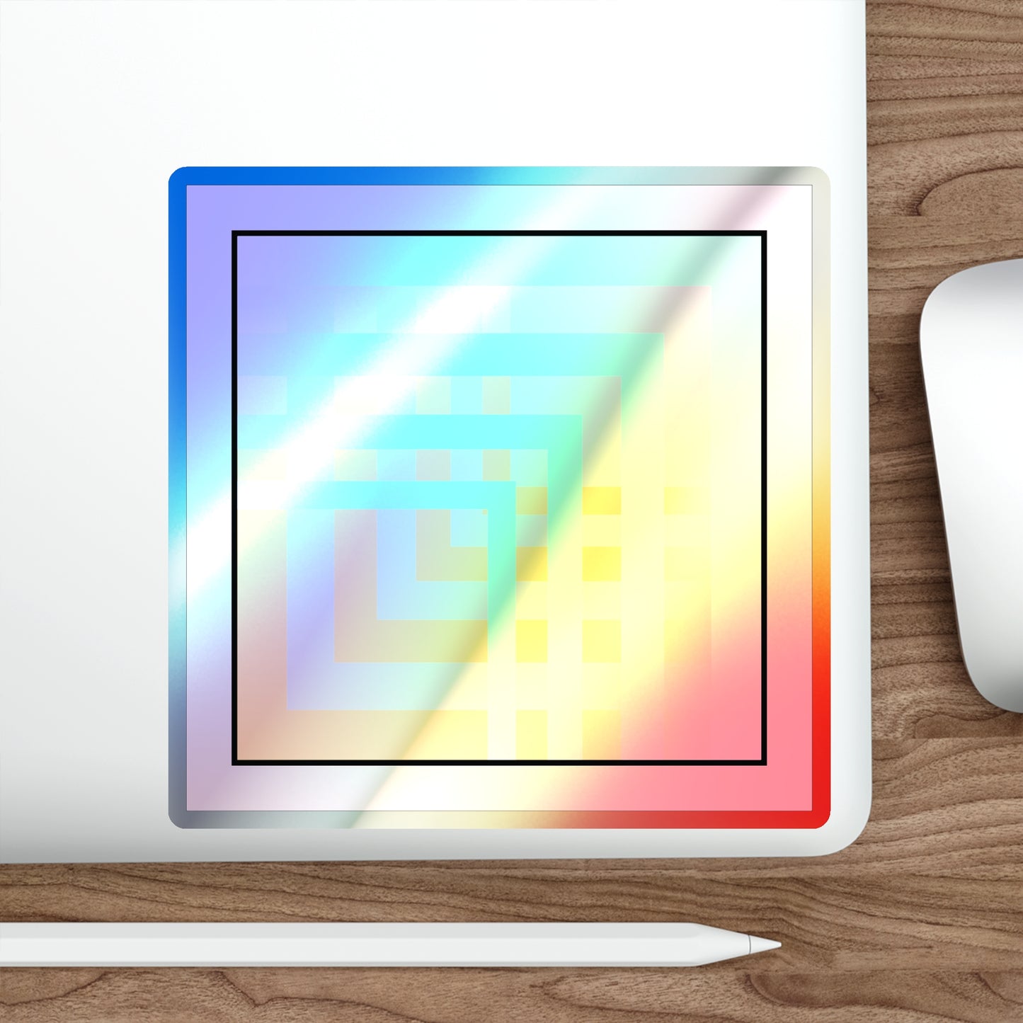 Fading to Pink Sticker (Holographic)