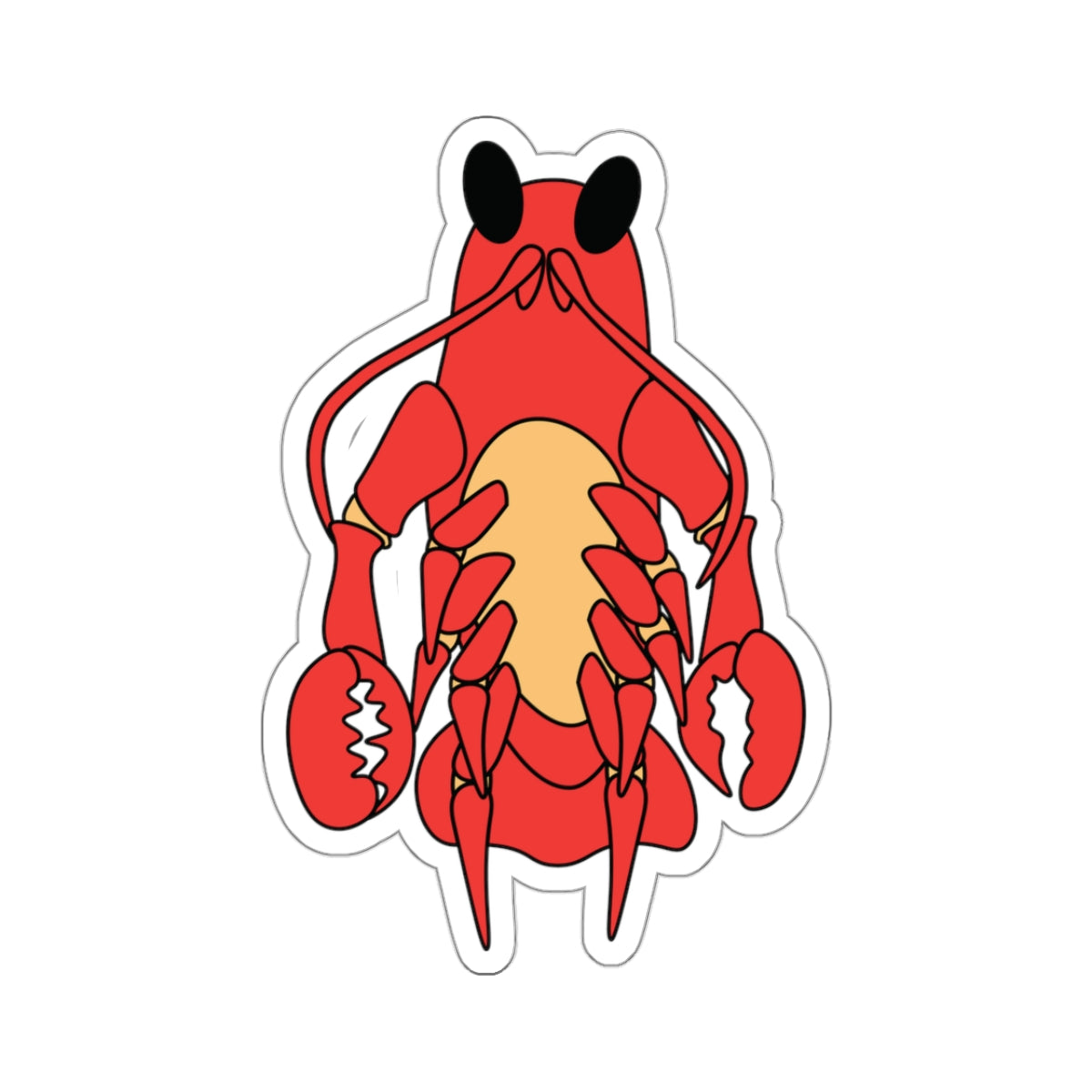 Claude the Lobster Sticker