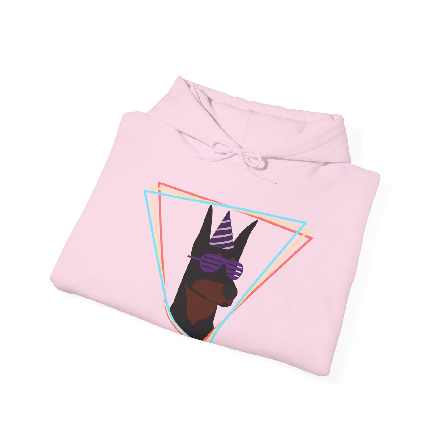 Doberman Partyy Heavy Blend Hooded Sweatshirt