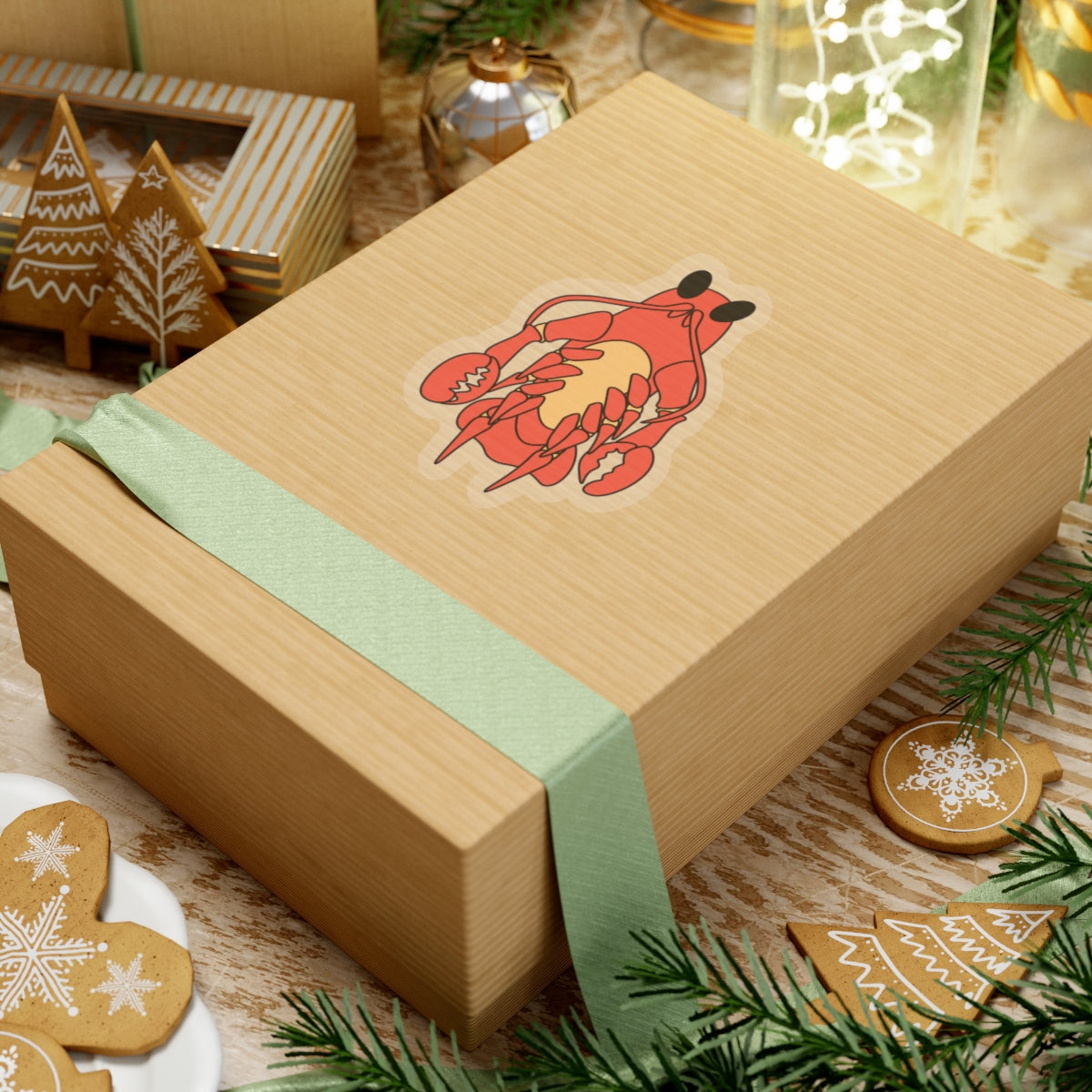 Claude the Lobster Sticker