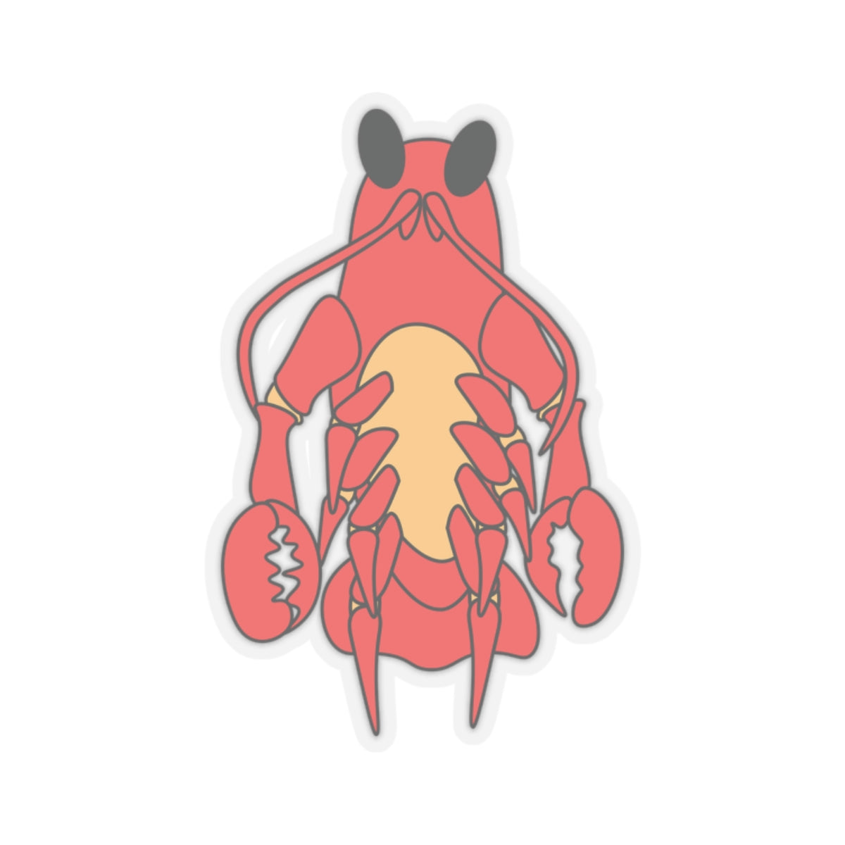 Claude the Lobster Sticker