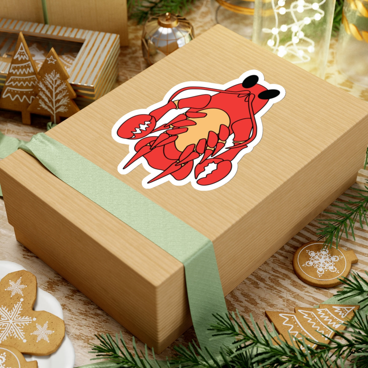 Claude the Lobster Sticker