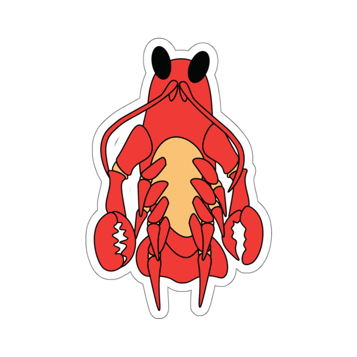 Claude the Lobster Sticker