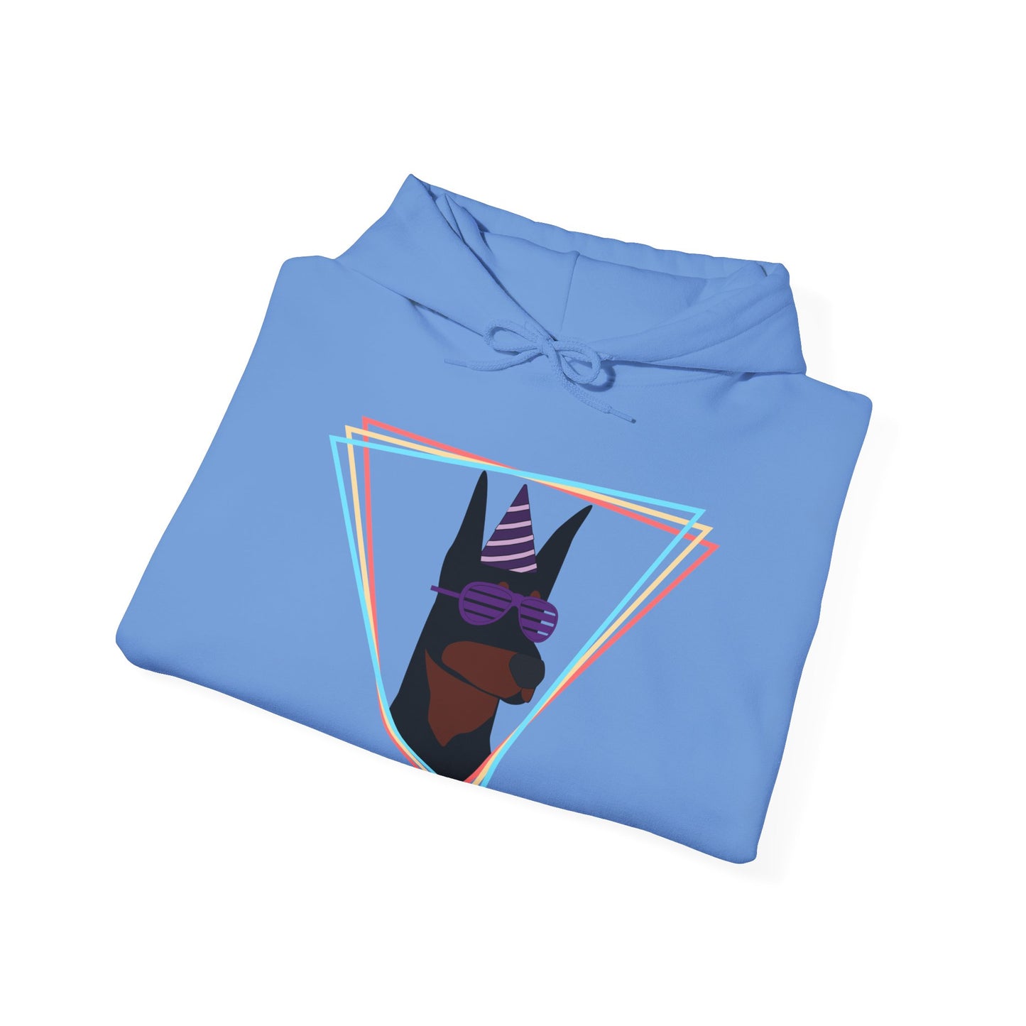 Doberman Partyy Heavy Blend Hooded Sweatshirt