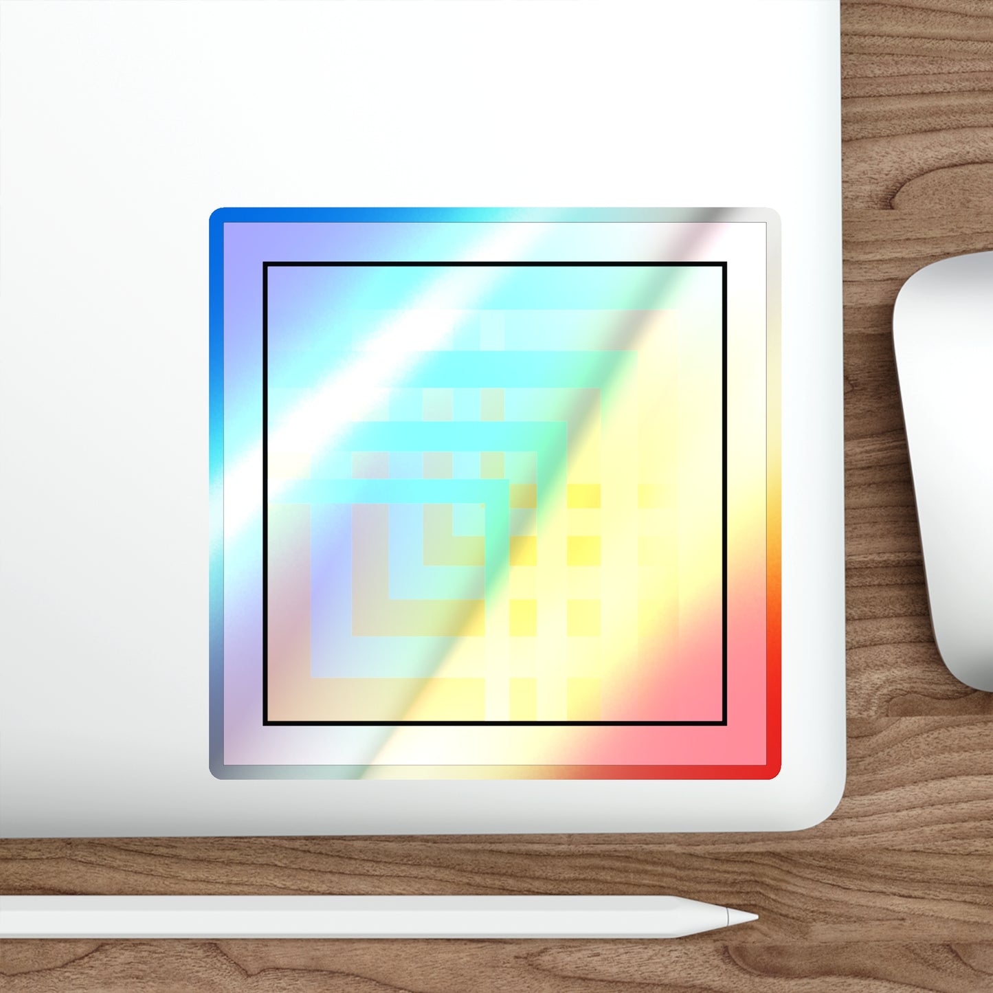 Fading to Pink Sticker (Holographic)