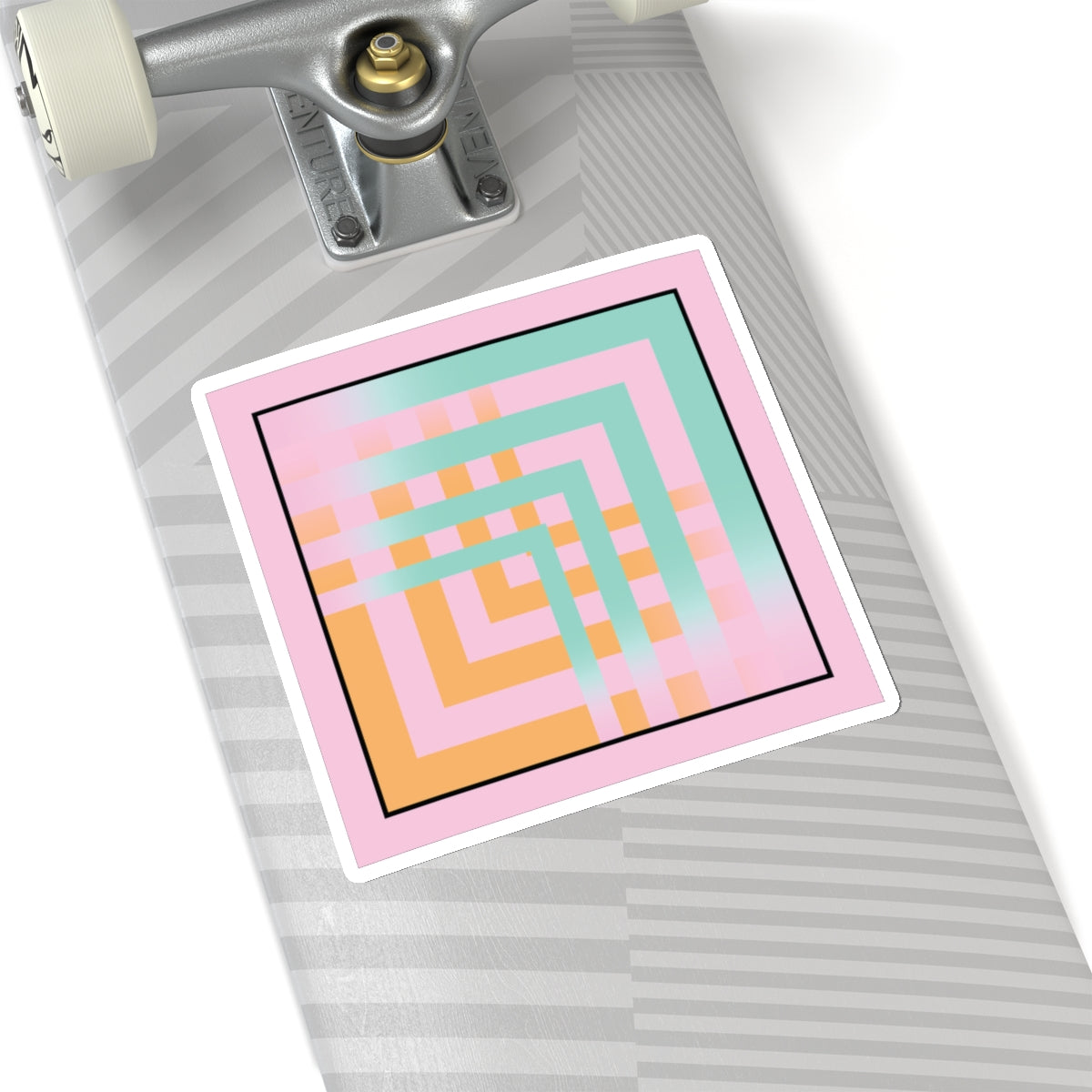 Fading to pink Sticker