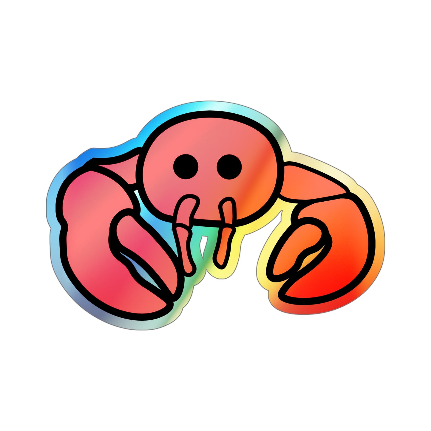 Lobster Sticker (Holographic)