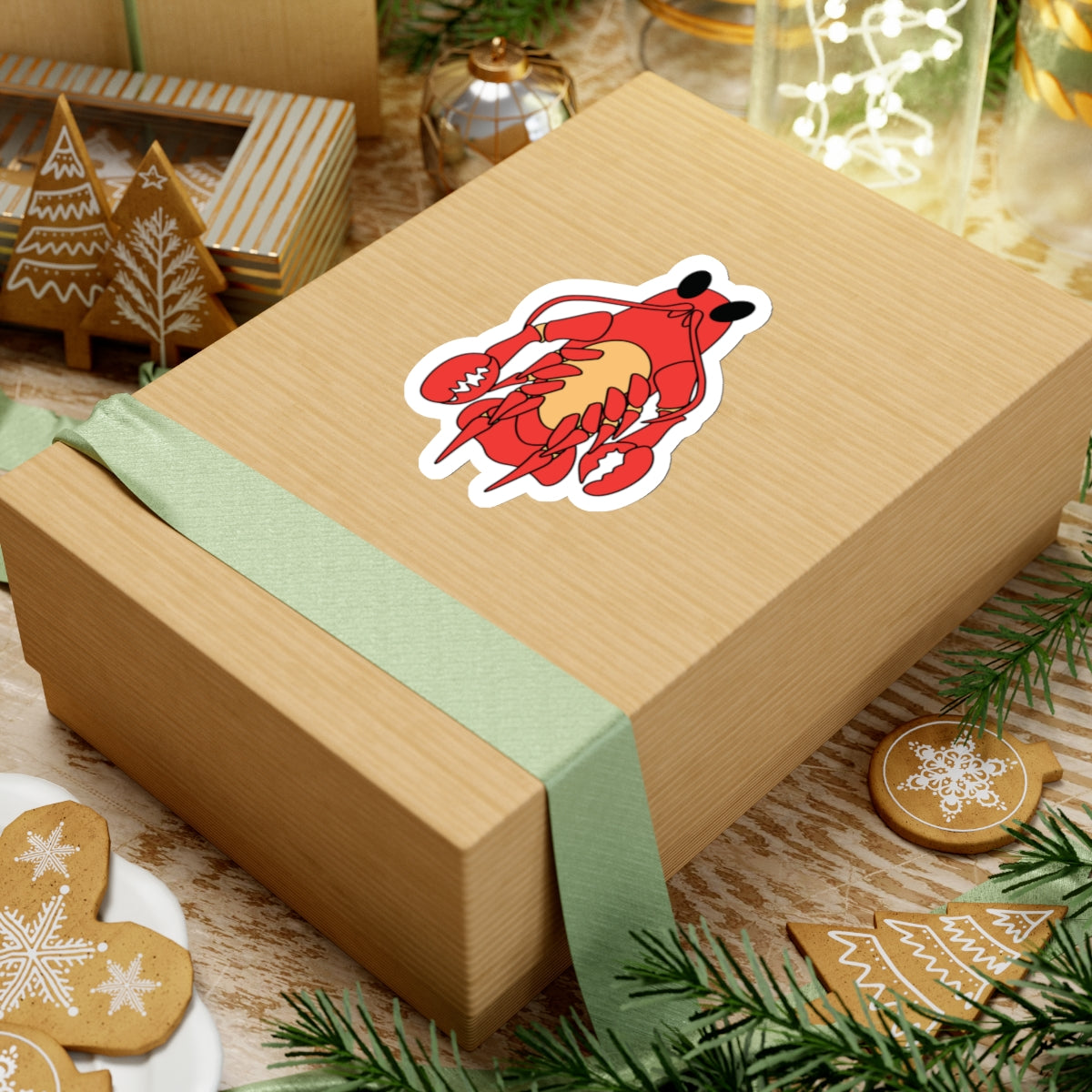 Claude the Lobster Sticker