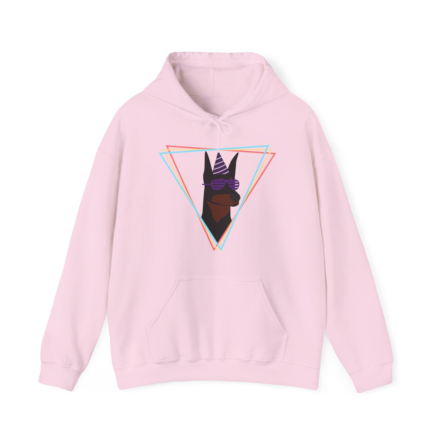 Doberman Partyy Heavy Blend Hooded Sweatshirt