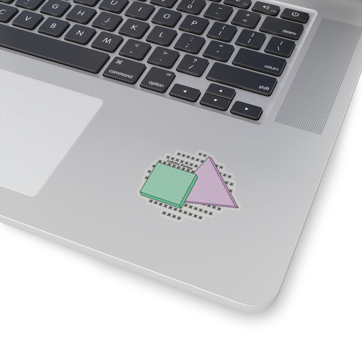 Xs and Shapes Sticker