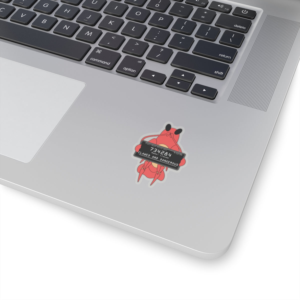 Claude the Lobster Mugshot Sticker