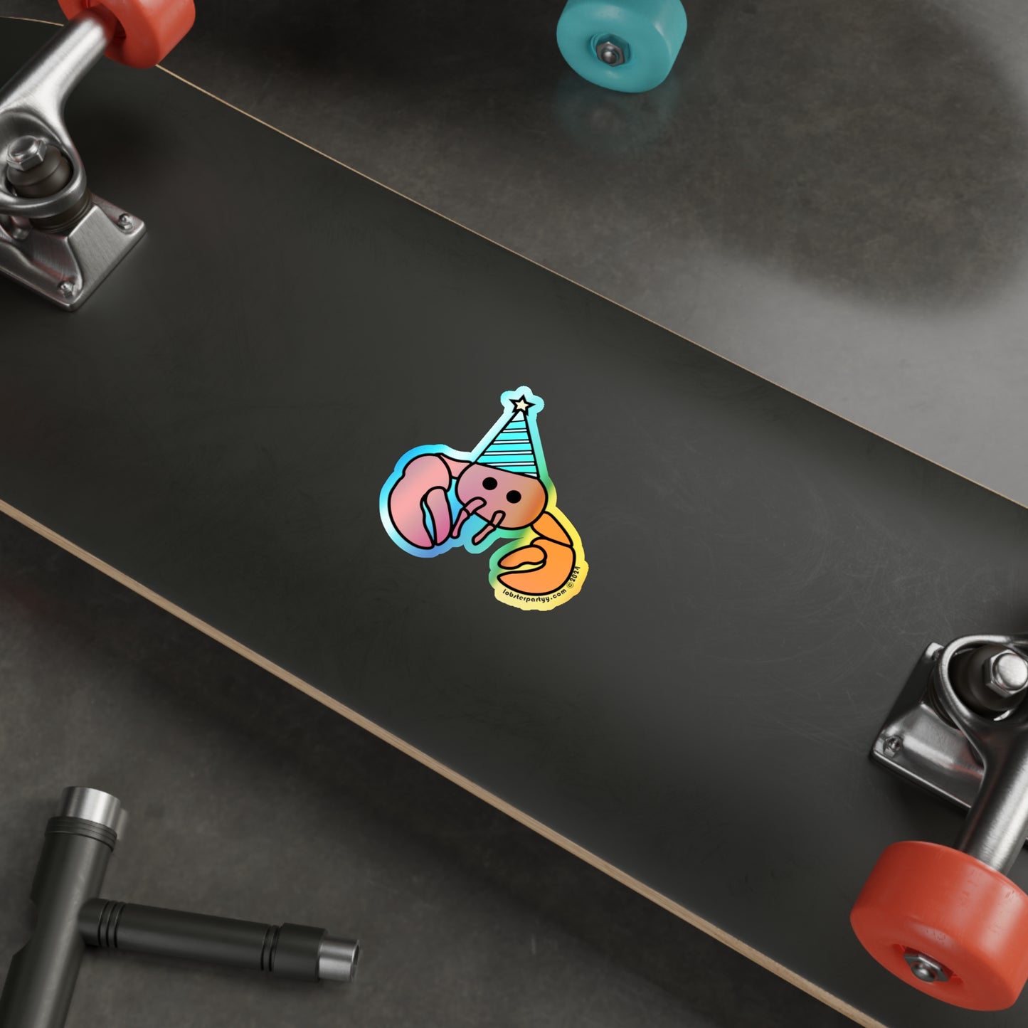 LobsterPartyy Sticker (Holographic)