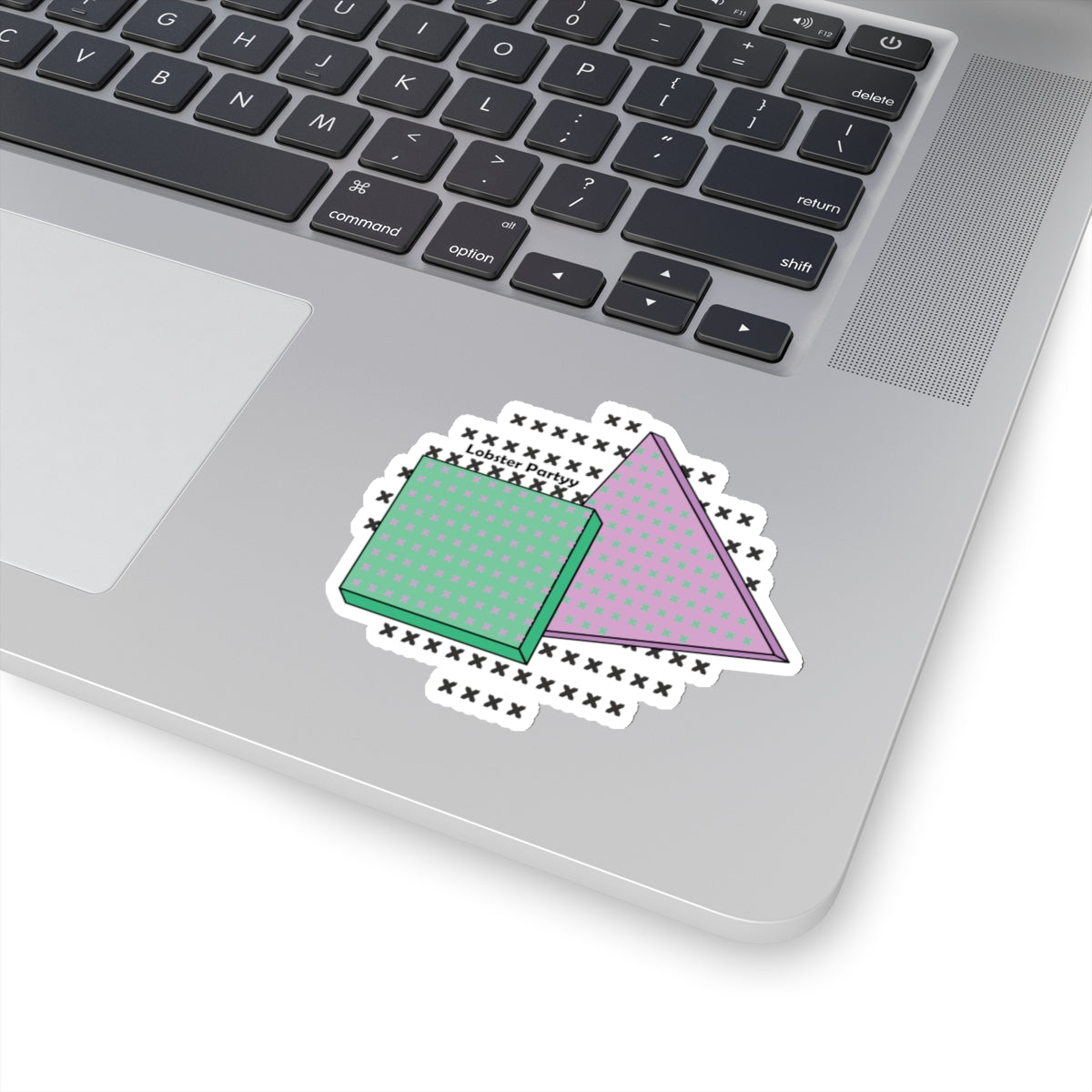 Xs and Shapes Sticker