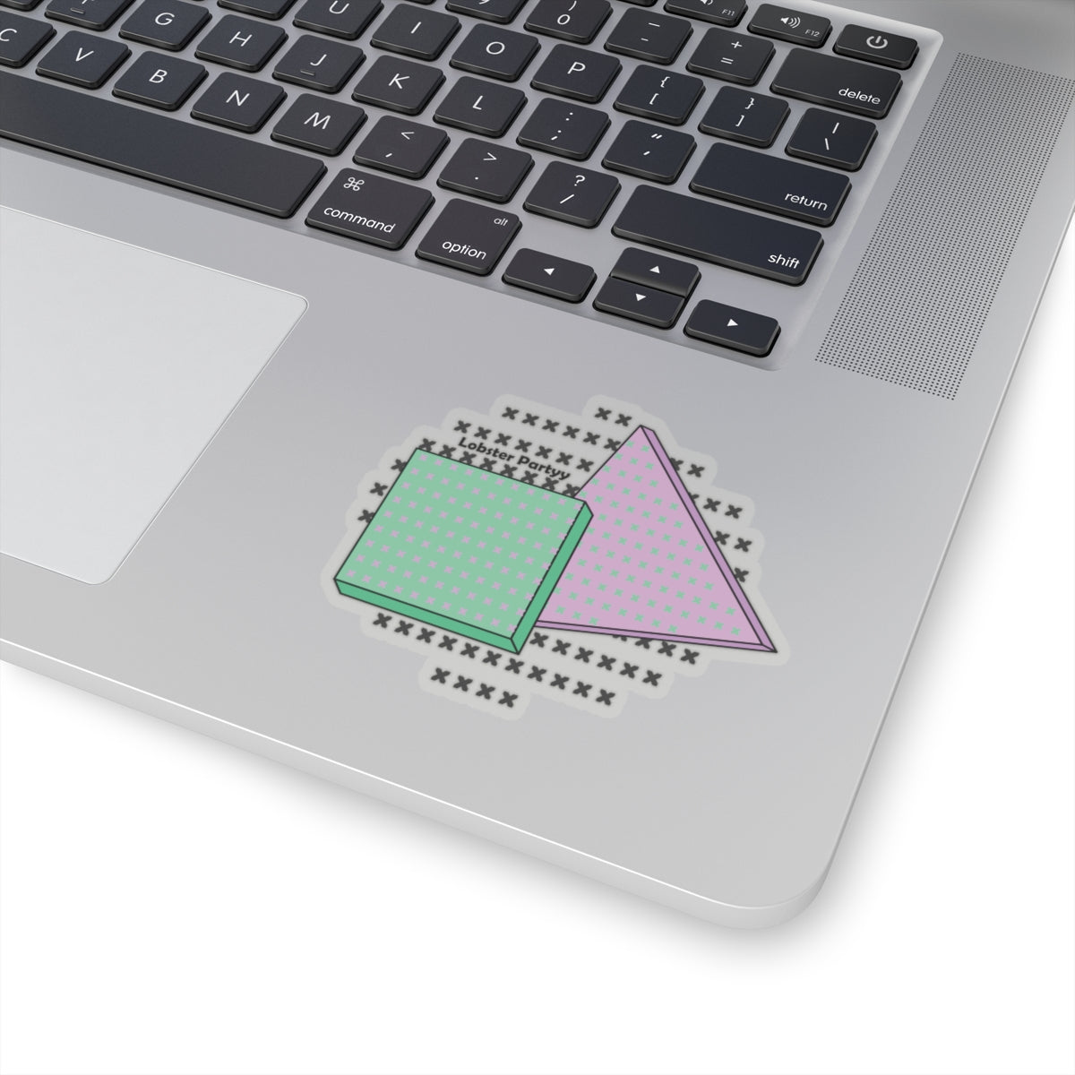 Xs and Shapes Sticker