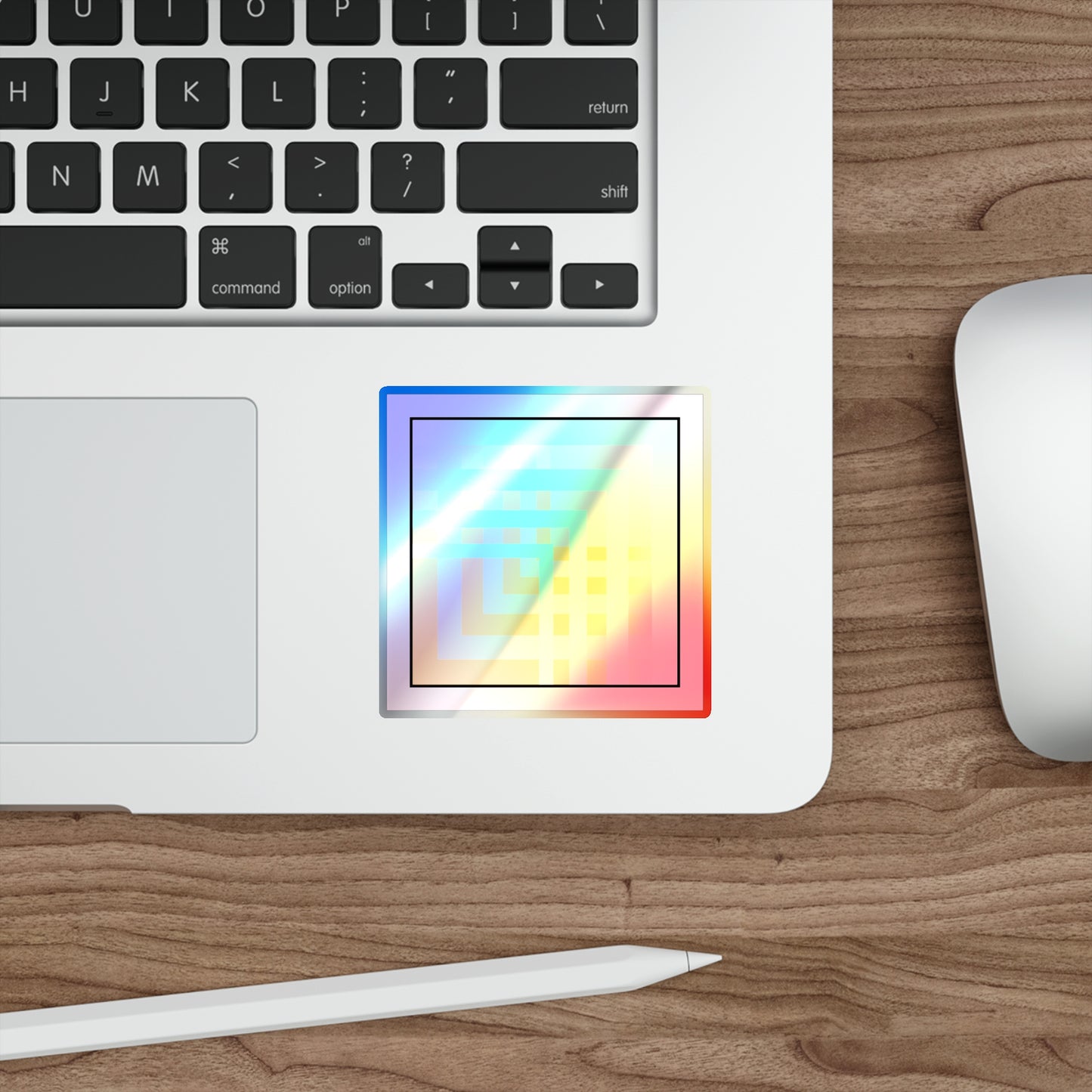 Fading to Pink Sticker (Holographic)