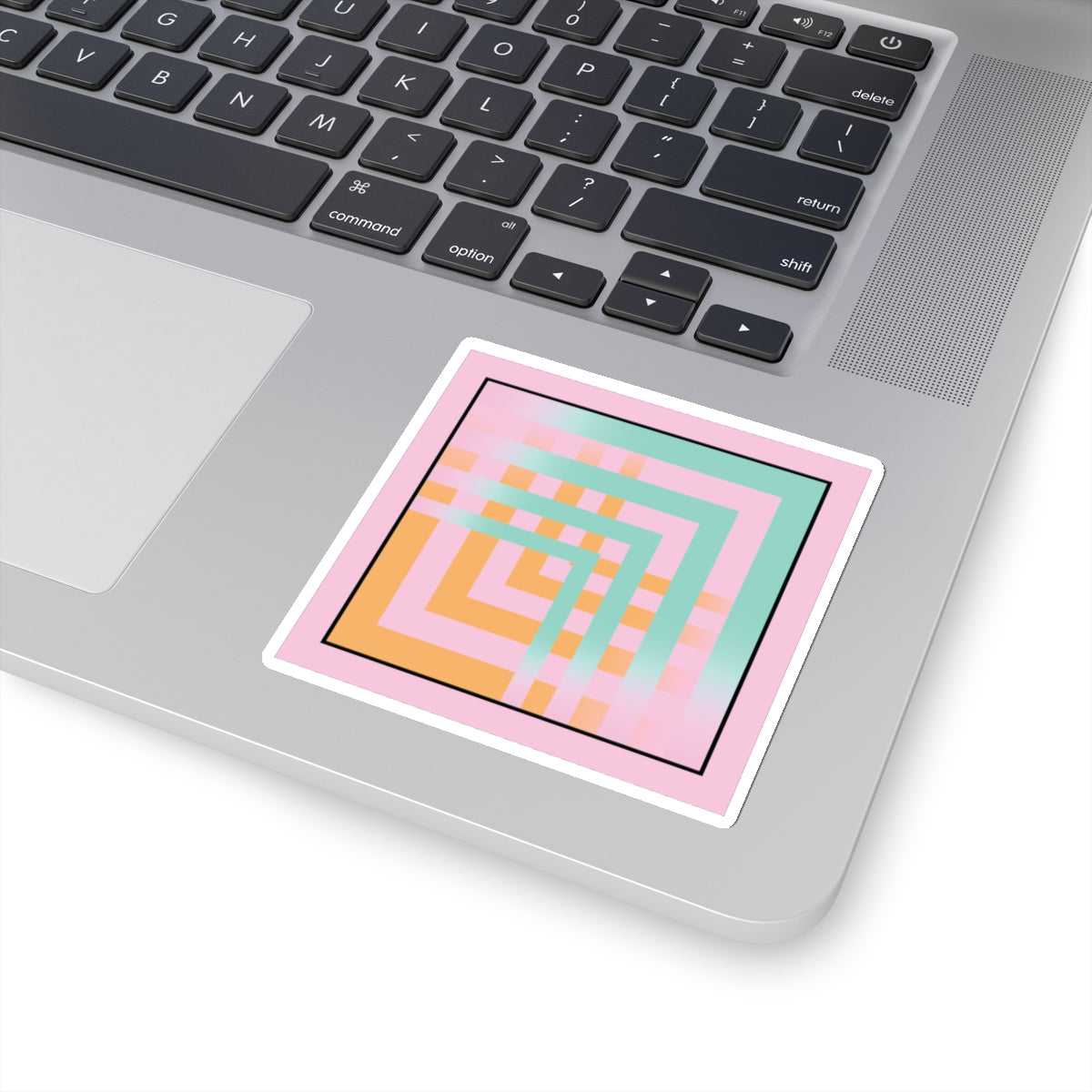 Fading to pink Sticker