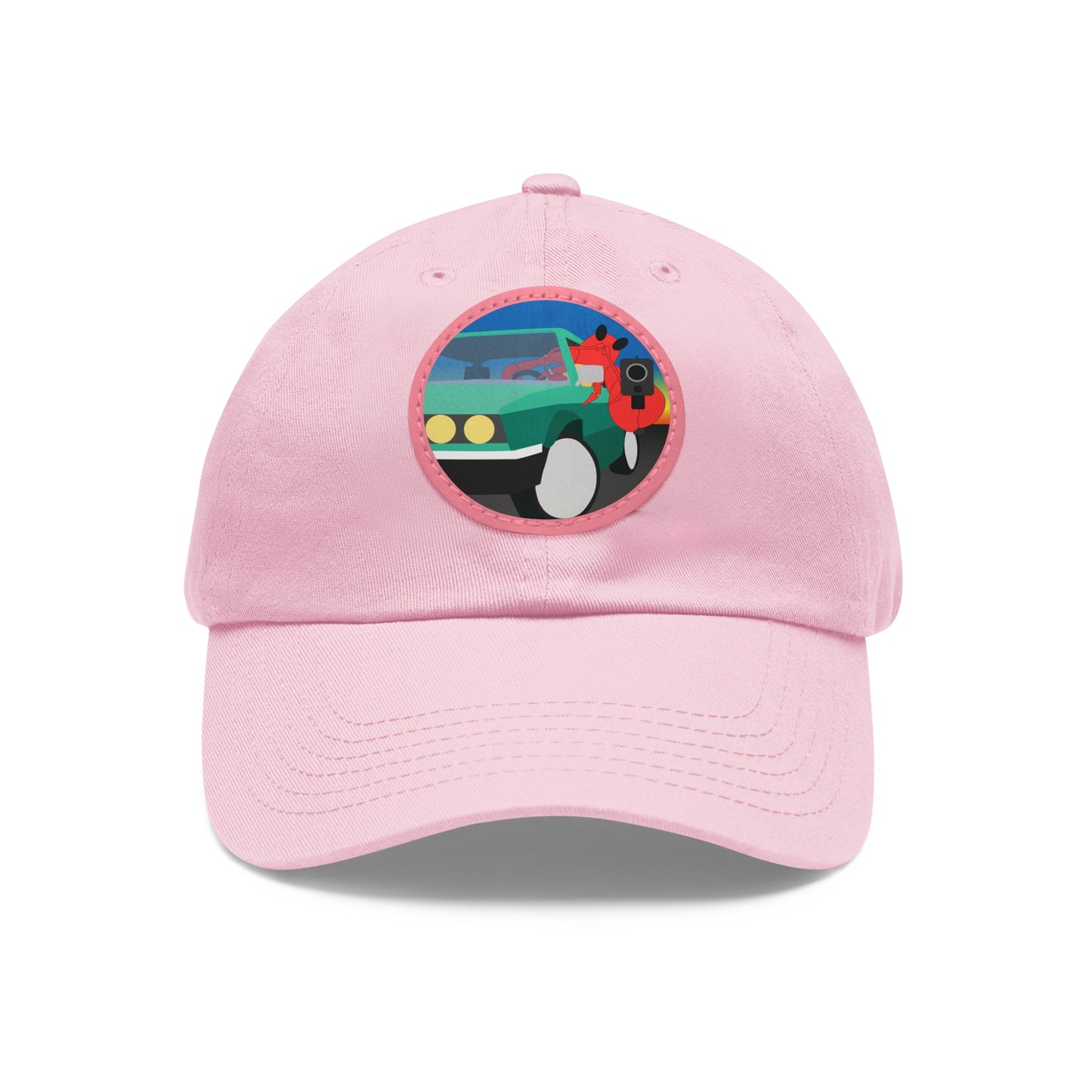 Dad Hat with Leather Patch (Clawed and Dangerous)