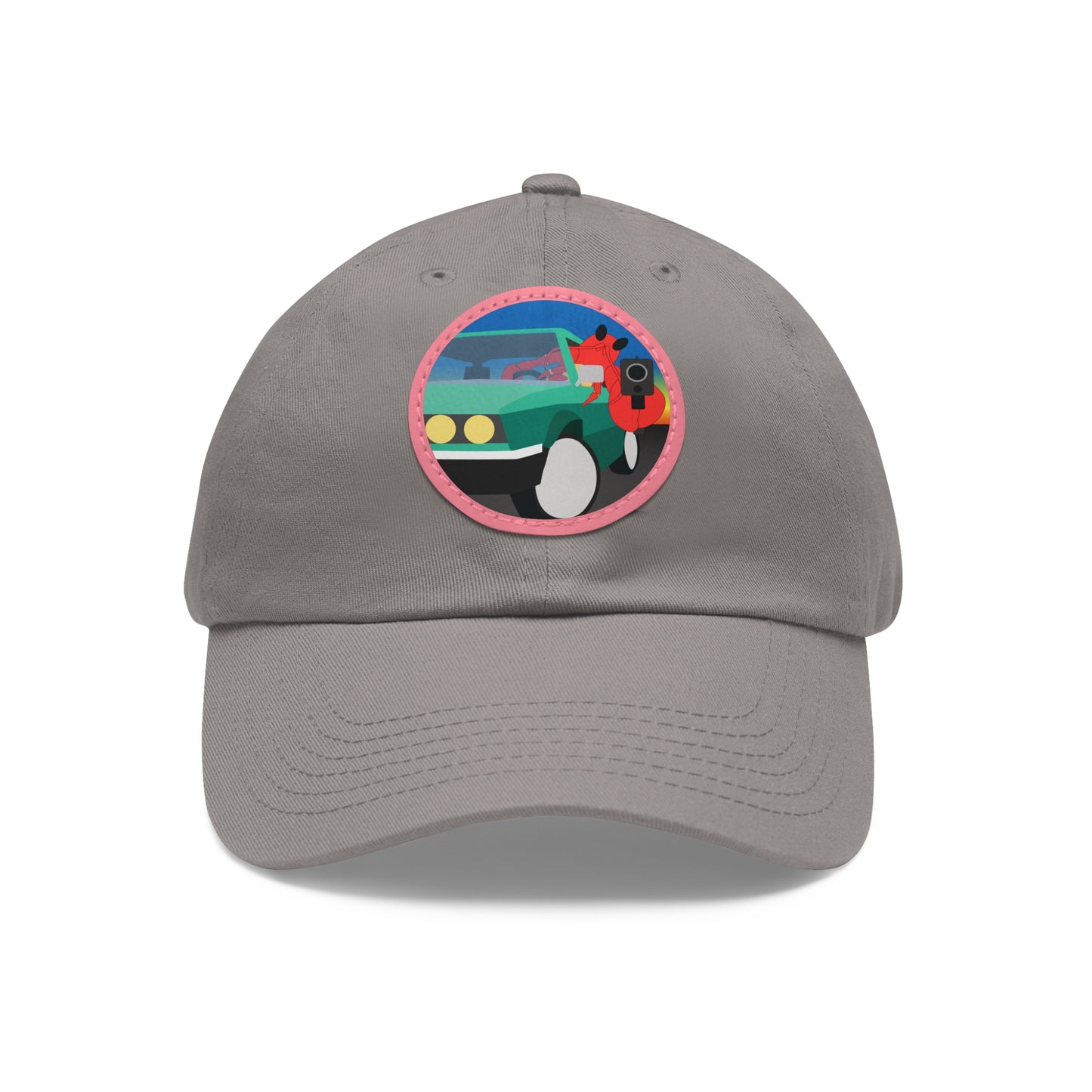 Dad Hat with Leather Patch (Clawed and Dangerous)