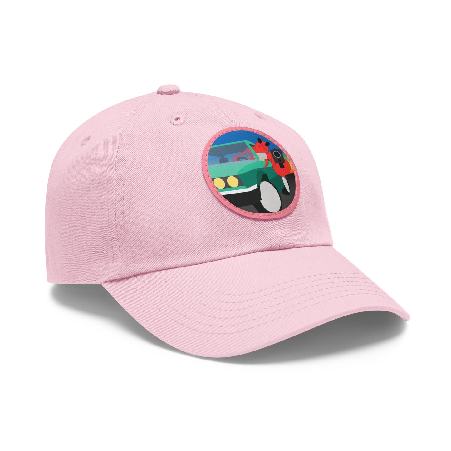 Dad Hat with Leather Patch (Clawed and Dangerous)