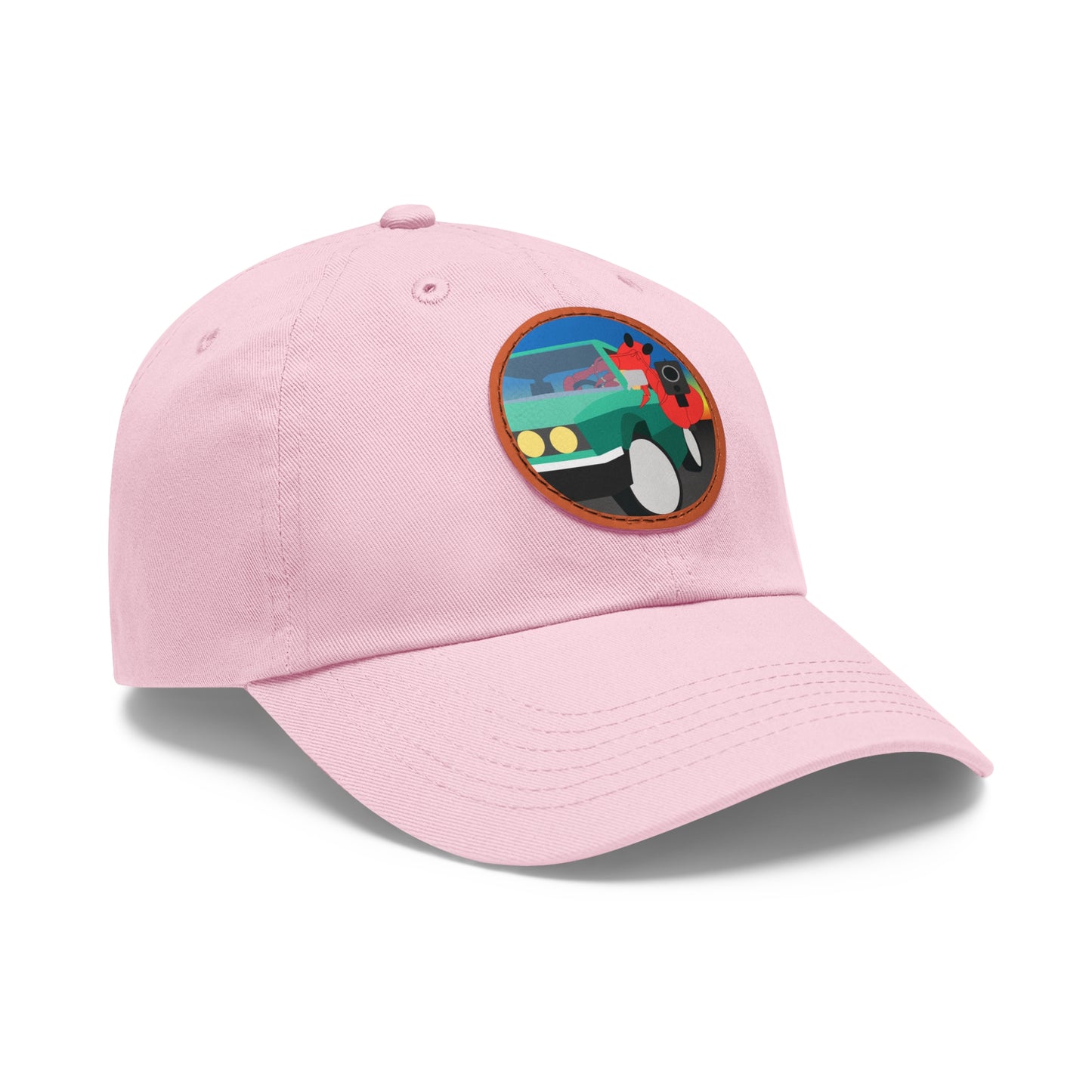 Dad Hat with Leather Patch (Clawed and Dangerous)