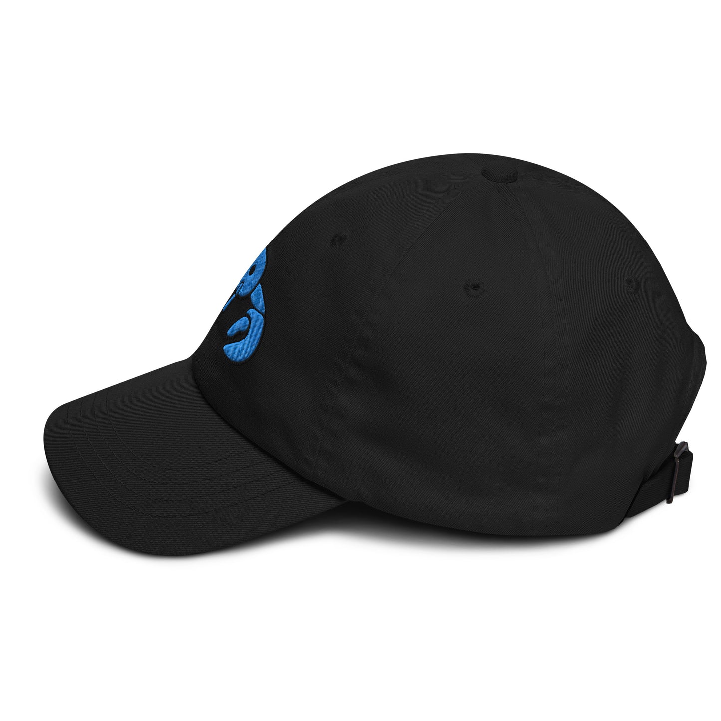 Blue Embroidered LobsterDad hat