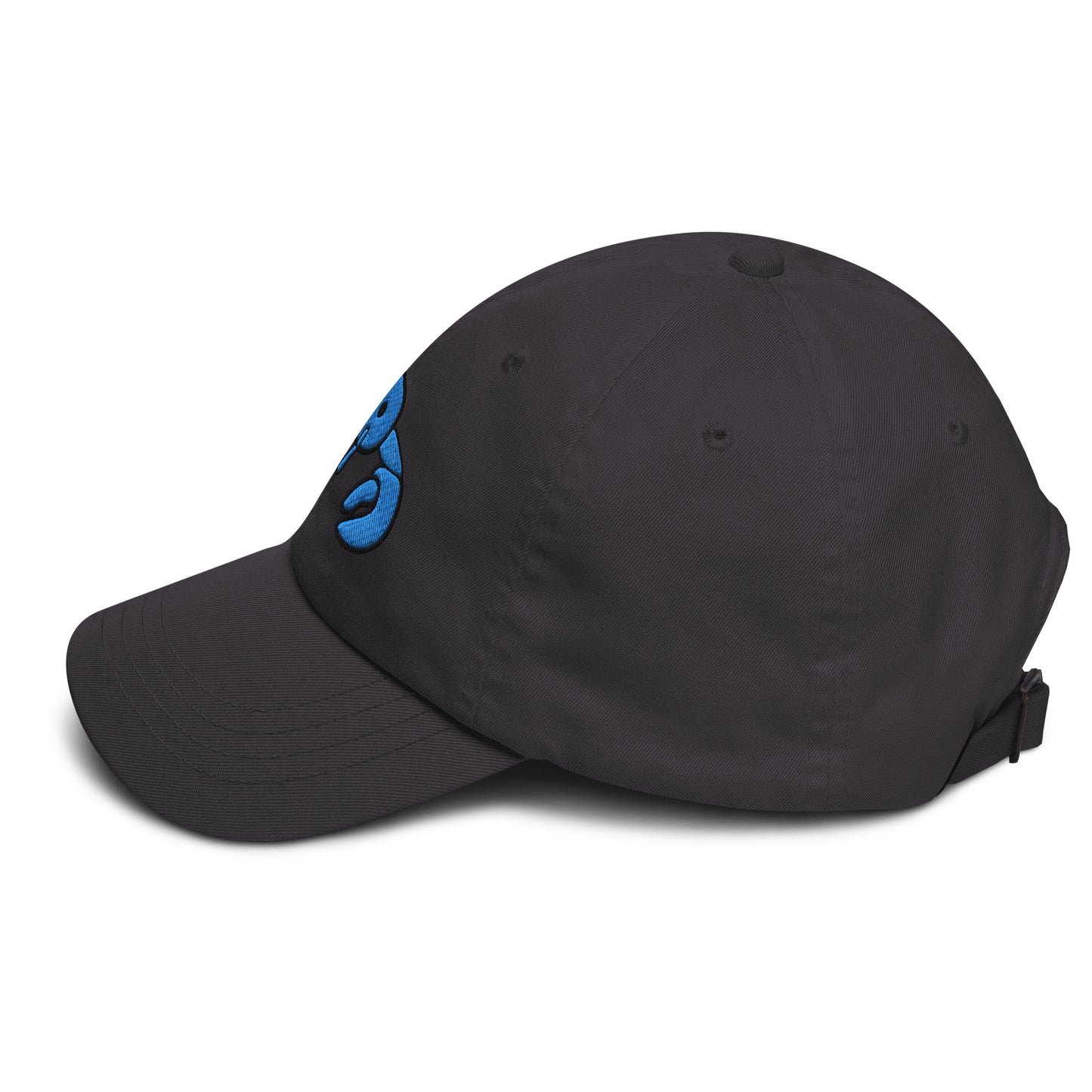 Blue Embroidered LobsterDad hat