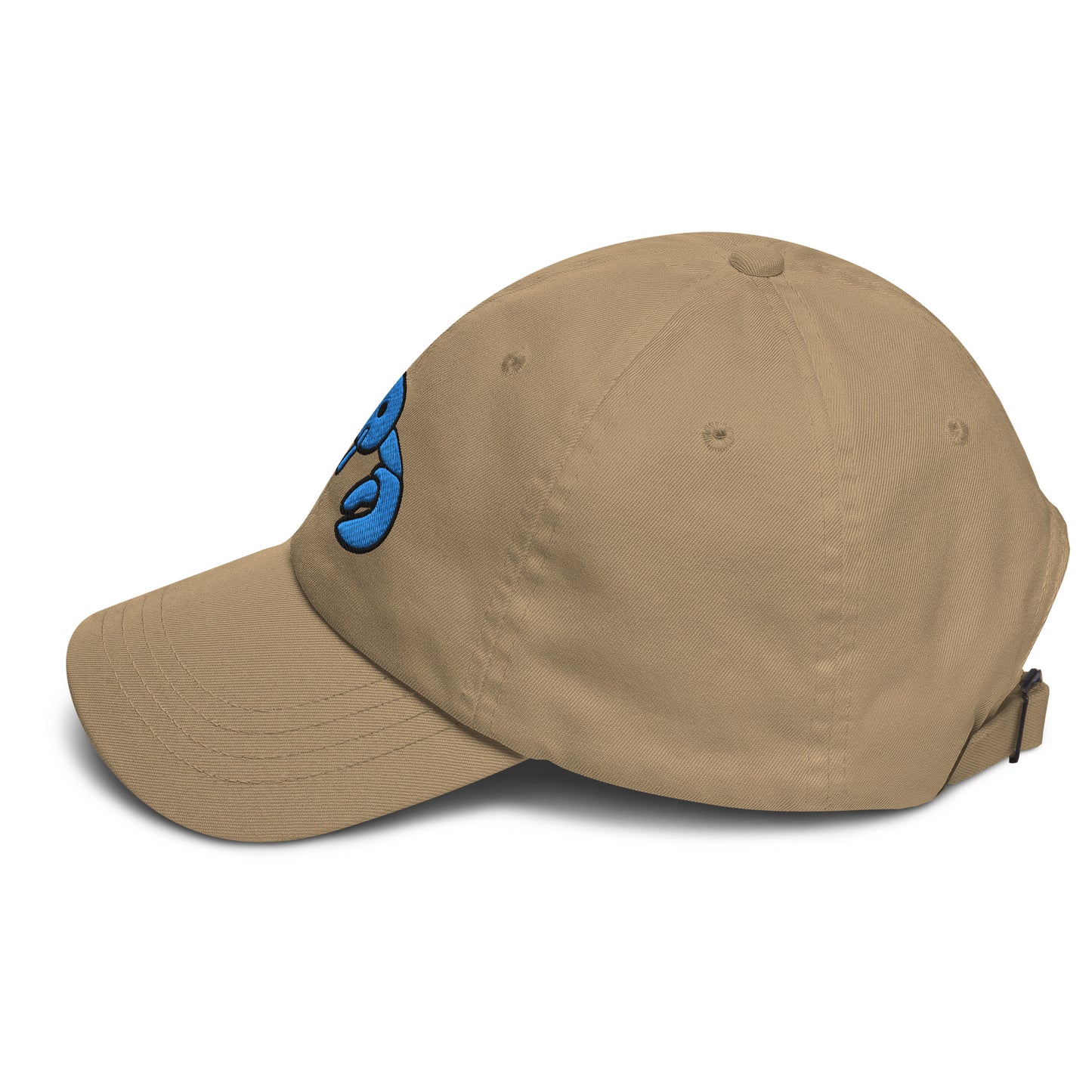 Blue Embroidered LobsterDad hat