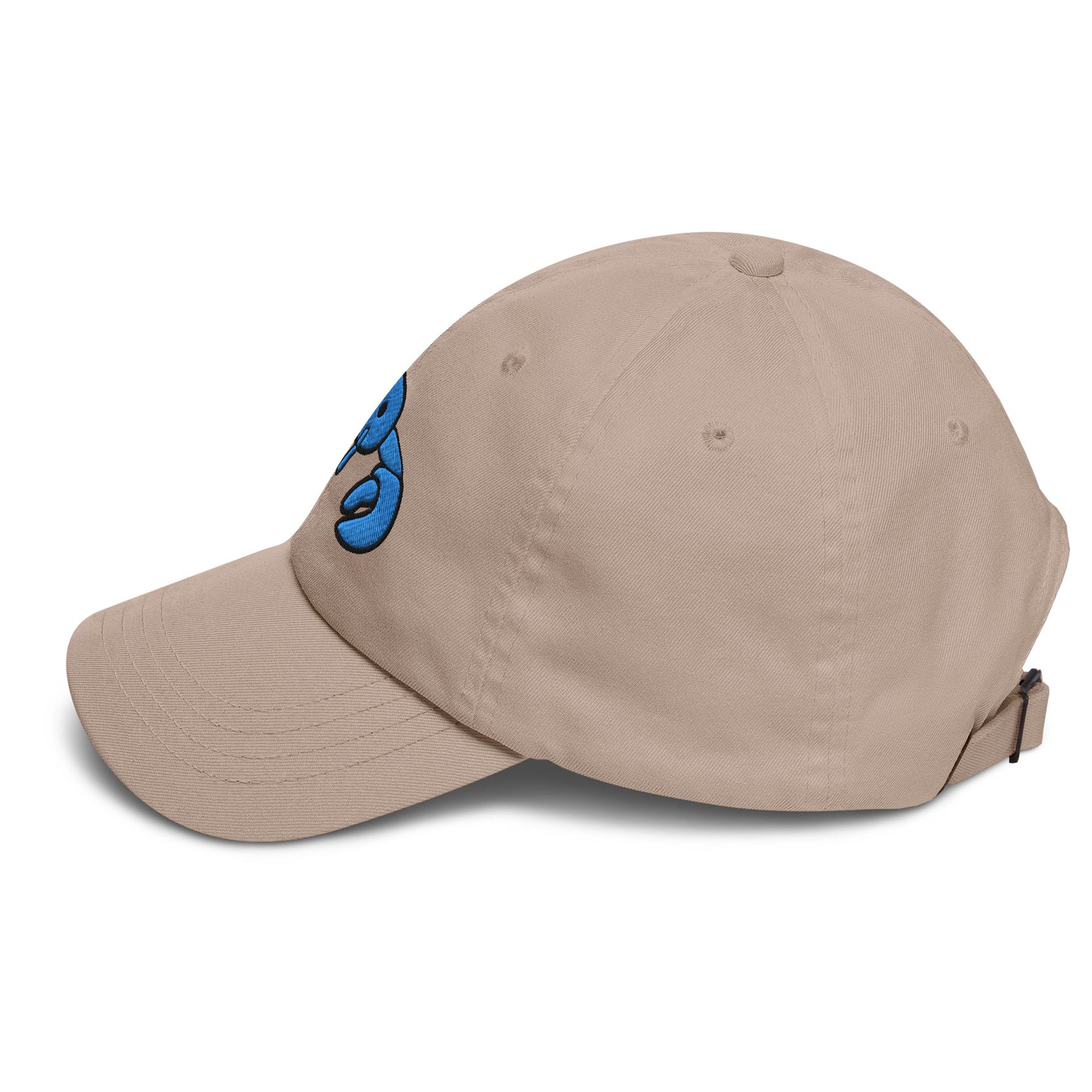 Blue Embroidered LobsterDad hat